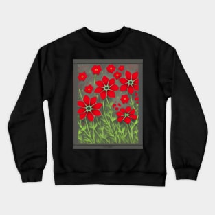 Auntie Says, Look at the fowers Crewneck Sweatshirt